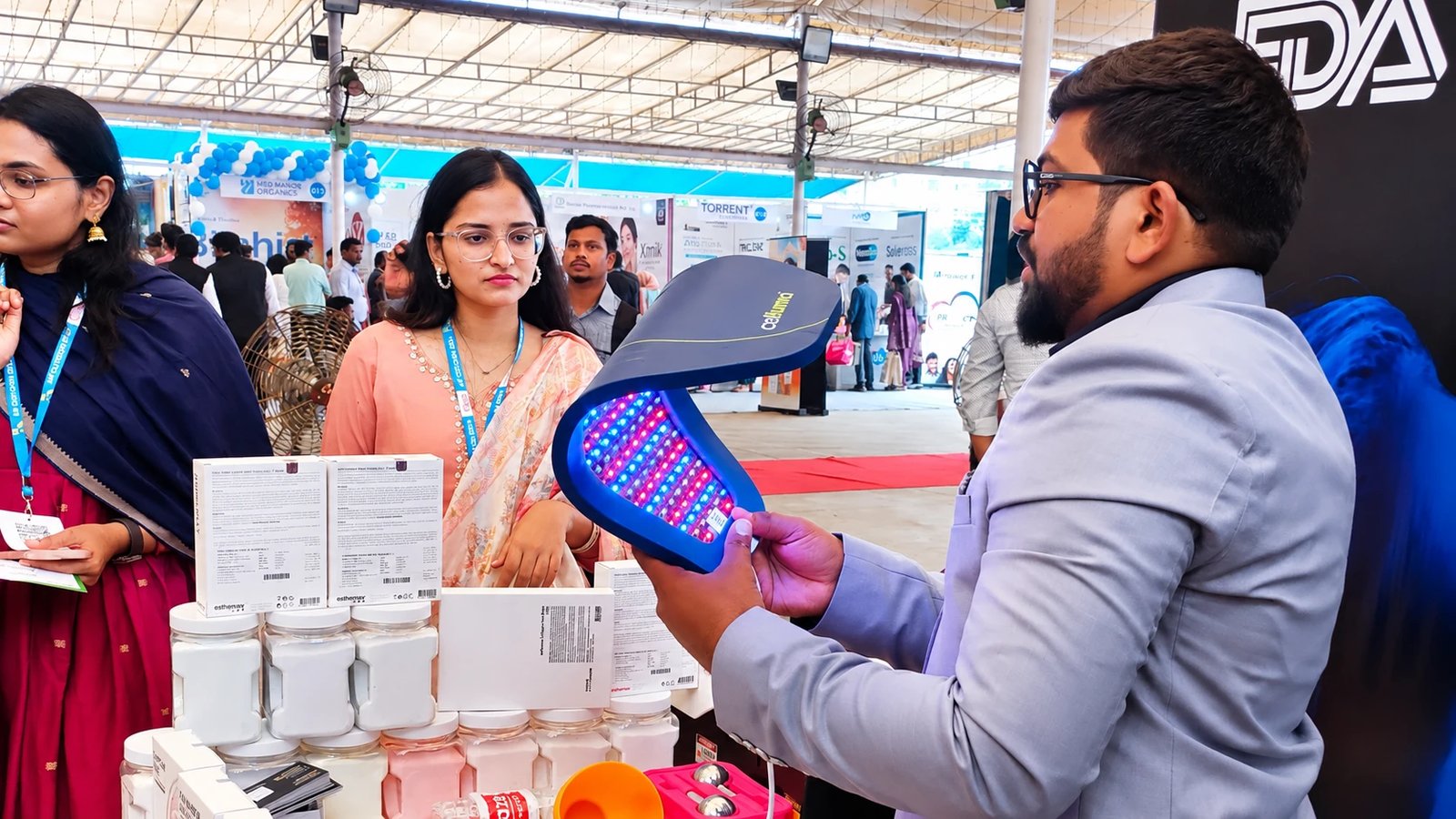 Celluma demo at AP CUTICON 2026, Nellore