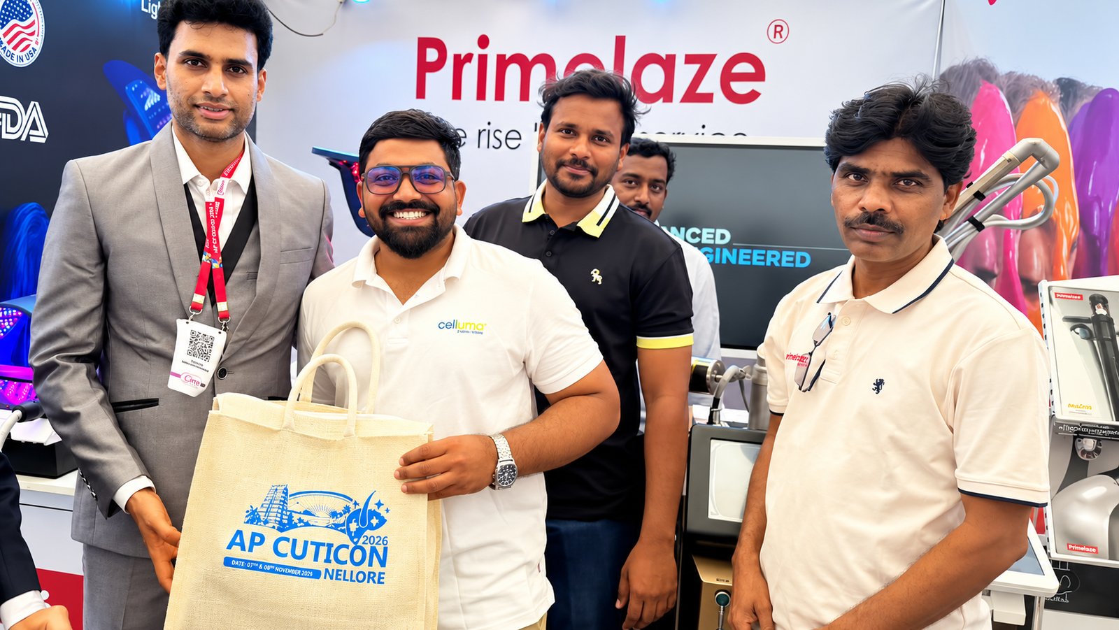 Primelaze team at AP CUTICON 2026