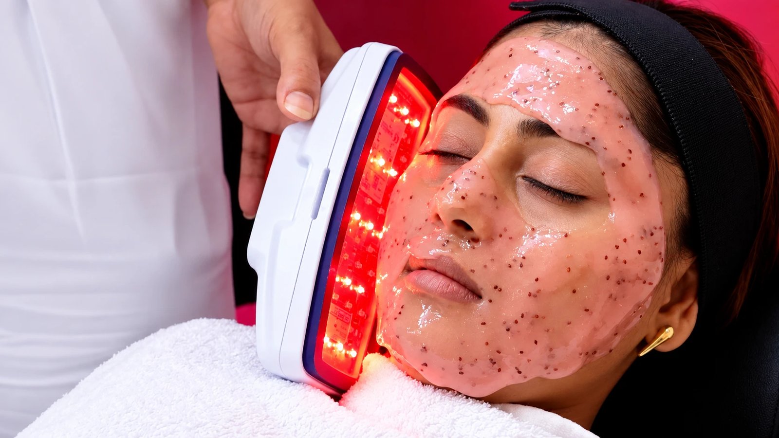 Celluma LED facial with HydroJelly mask