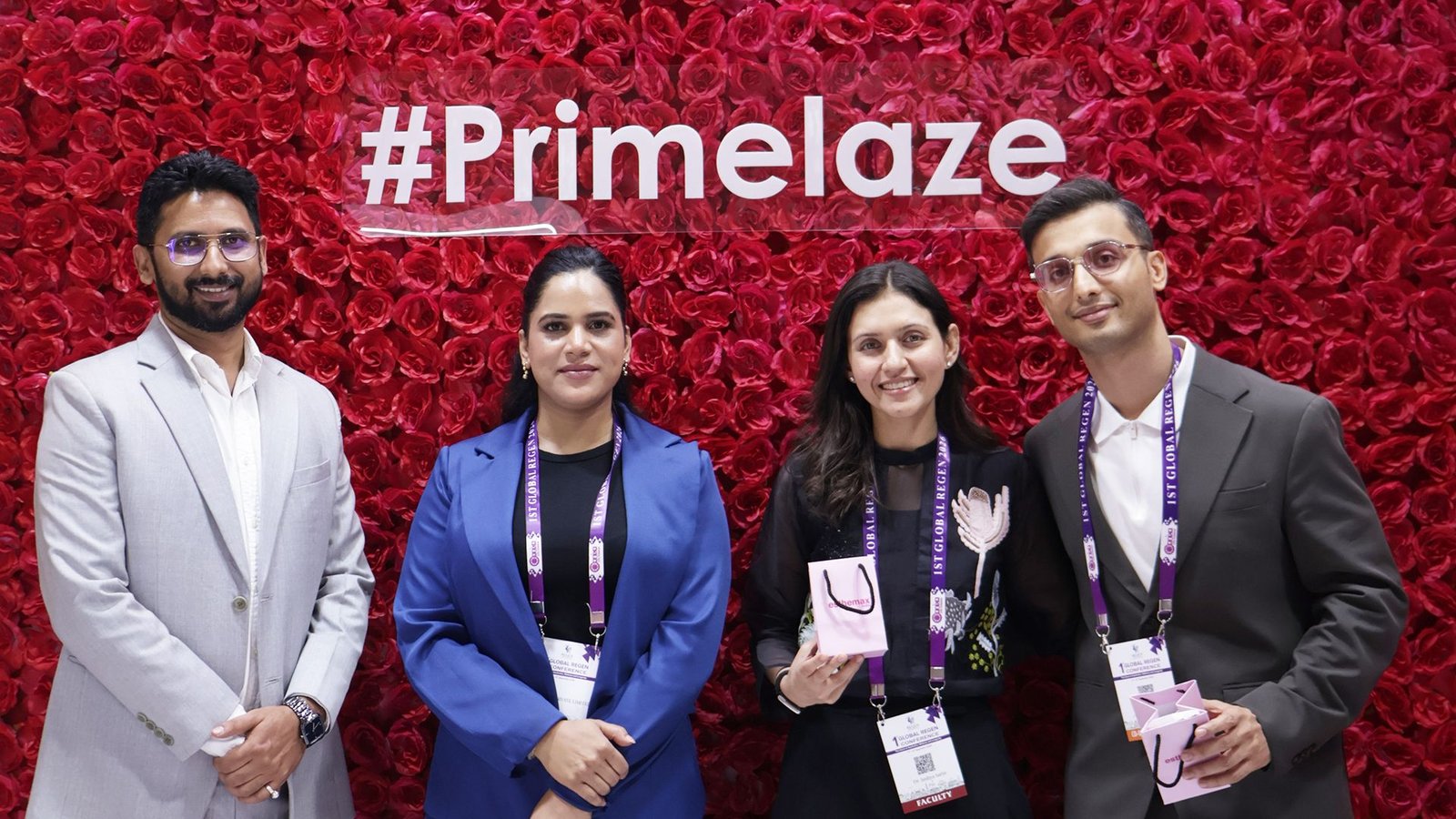 Primelaze faculty at the Global Regen Conference 2026