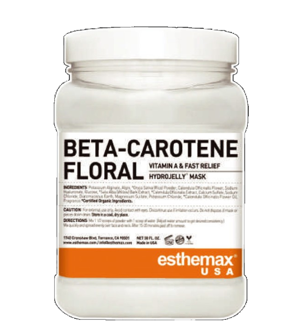 Beta-Carotene Floral HydroJelly mask