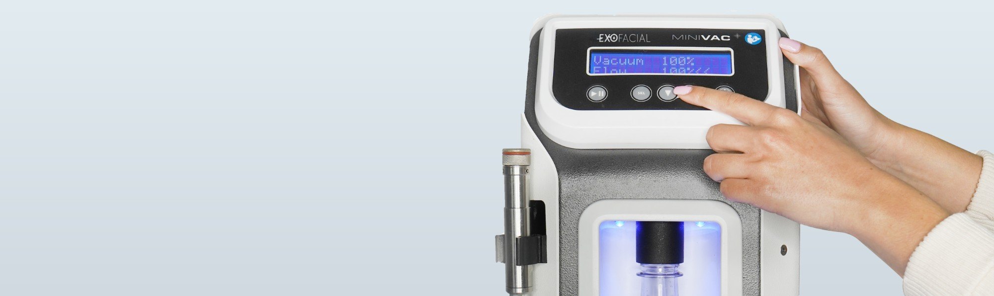 Exofacial diamond-tip dermoinfusion system